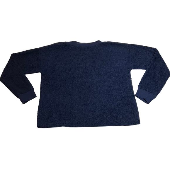 Harry Potter Crewneck Hogwarts Fuzzy Fleece Sweater Size XL Sleepwear PJ Casual - Picture 3 of 8